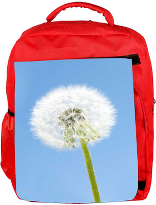 

Snoogg Eco Friendly Canvas Dandelion In The Wind Backpack Rucksack School Travel Unisex Casual Canvas Bag Bookbag Satchel 5 L Backpack(Red)