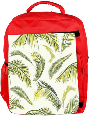 

Snoogg Eco Friendly Canvas Seamless Background Backpack Rucksack School Travel Unisex Casual Canvas Bag Bookbag Satchel 5 L Backpack(Red)