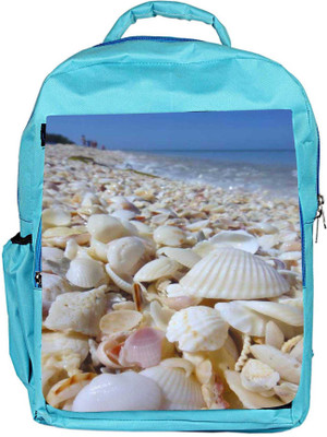 

Snoogg Eco Friendly Canvas Perfect Beach Backpack Rucksack School Travel Unisex Casual Canvas Bag Bookbag Satchel 5 L Backpack(Blue)