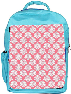 

Snoogg Eco Friendly Canvas Abstract White Pink Pattern 2 Designer Backpack Rucksack School Travel Unisex Casual Canvas Bag Bookbag Satchel 5 L Backpack(Blue)