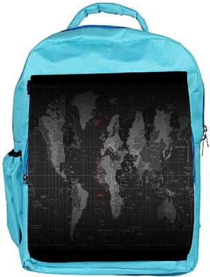 

Snoogg Eco Friendly Canvas Black Earth Designer Backpack Rucksack School Travel Unisex Casual Canvas Bag Bookbag Satchel 5 L Backpack(Blue)