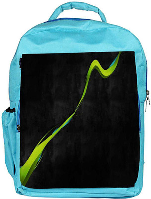 

Snoogg Eco Friendly Canvas Green Paint Designer Backpack Rucksack School Travel Unisex Casual Canvas Bag Bookbag Satchel 5 L Backpack(Blue)