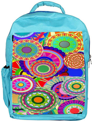 

Snoogg Eco Friendly Canvas Creative Fruit 2424 Backpack Rucksack School Travel Unisex Casual Canvas Bag Bookbag Satchel 5 L Backpack(Blue)