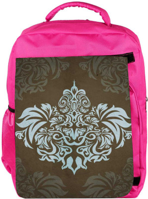 

Snoogg Eco Friendly Canvas Motif Patterns Backpack Rucksack School Travel Unisex Casual Canvas Bag Bookbag Satchel 5 L Backpack(Pink)