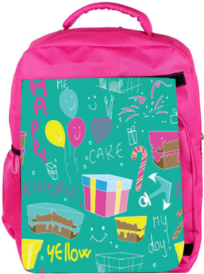 

Snoogg Eco Friendly Canvas Red Spots Pattern Designer Backpack Rucksack School Travel Unisex Casual Canvas Bag Bookbag Satchel 5 L Backpack(Pink)