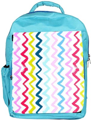 

Snoogg Eco Friendly Canvas Hori Pencil Waves 2571 Backpack Rucksack School Travel Unisex Casual Canvas Bag Bookbag Satchel 5 L Backpack(Blue)