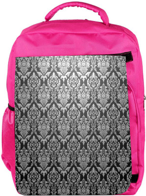 

Snoogg Eco Friendly Canvas Abstract Grey Pattern 1 Designer Backpack Rucksack School Travel Unisex Casual Canvas Bag Bookbag Satchel 5 L Backpack(Pink)