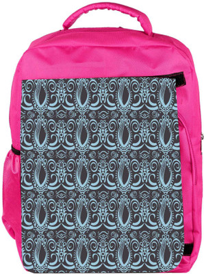 

Snoogg Eco Friendly Canvas Abstract Grey Pattern Designer Backpack Rucksack School Travel Unisex Casual Canvas Bag Bookbag Satchel 5 L Backpack(Pink)