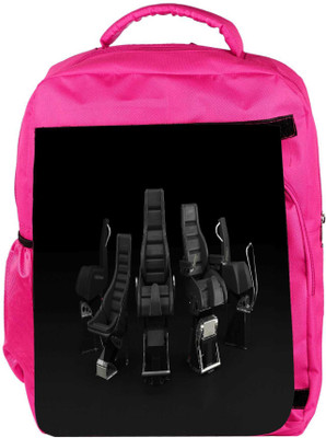 

Snoogg Eco Friendly Canvas Desktop Background Range Designer Backpack Rucksack School Travel Unisex Casual Canvas Bag Bookbag Satchel 5 L Backpack(Pink)