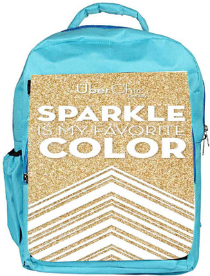 

Snoogg Eco Friendly Canvas Sparkle Is My Favorite Color Designer Backpack Rucksack School Travel Unisex Casual Canvas Bag Bookbag Satchel 5 L Backpack(Blue)