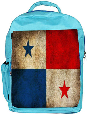 

Snoogg Eco Friendly Canvas Panama Designer Backpack Rucksack School Travel Unisex Casual Canvas Bag Bookbag Satchel 5 L Backpack(Blue)