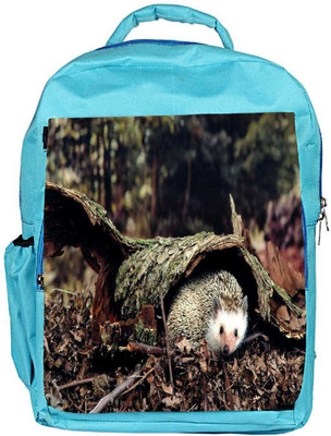 

Snoogg Eco Friendly Canvas Animal Under Tree Designer Backpack Rucksack School Travel Unisex Casual Canvas Bag Bookbag Satchel 5 L Backpack(Blue)