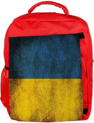 

Snoogg Eco Friendly Canvas Dirty Flag Versionzero Designer Backpack Rucksack School Travel Unisex Casual Canvas Bag Bookbag Satchel 5 L Backpack(Red)