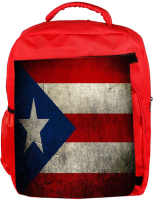 

Snoogg Eco Friendly Canvas International Flag Designer Backpack Rucksack School Travel Unisex Casual Canvas Bag Bookbag Satchel 5 L Backpack(Red)