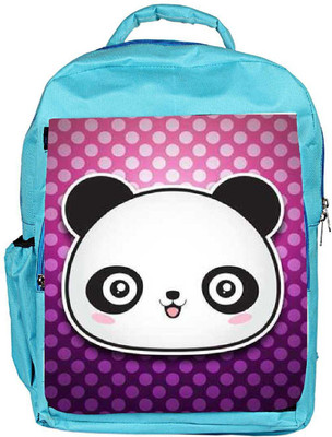 

Snoogg Eco Friendly Canvas Cute Panda Backpack Rucksack School Travel Unisex Casual Canvas Bag Bookbag Satchel 5 L Backpack(Blue)