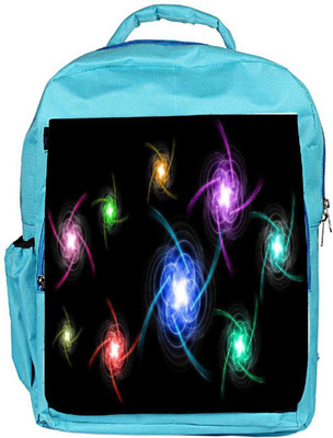 

Snoogg Eco Friendly Canvas Abstract Colorful Design Designer Backpack Rucksack School Travel Unisex Casual Canvas Bag Bookbag Satchel 5 L Backpack(Blue)
