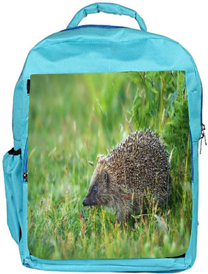 

Snoogg Eco Friendly Canvas Sitting At A Place Designer Backpack Rucksack School Travel Unisex Casual Canvas Bag Bookbag Satchel 5 L Backpack(Blue)