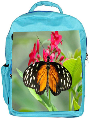 

Snoogg Eco Friendly Canvas Dragon Butterfly Designer Backpack Rucksack School Travel Unisex Casual Canvas Bag Bookbag Satchel 5 L Backpack(Blue)