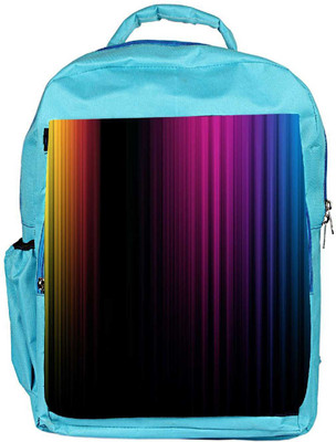

Snoogg Eco Friendly Canvas Spectrum Of Light Designer Backpack Rucksack School Travel Unisex Casual Canvas Bag Bookbag Satchel 5 L Backpack(Blue)
