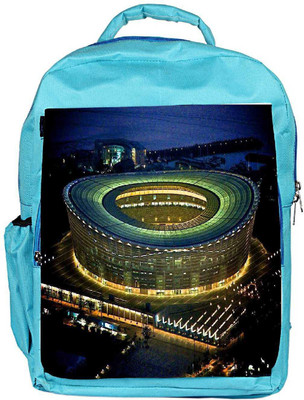 

Snoogg Eco Friendly Canvas Stadium At Night Designer Backpack Rucksack School Travel Unisex Casual Canvas Bag Bookbag Satchel 5 L Backpack(Blue)