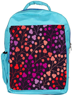 

Snoogg Eco Friendly Canvas Seamless Pattern With Leaf Copy That Square To The Side And Youll Get Seaml Backpack Rucksack School Travel Unisex Casual Canvas Bag Bookbag Satchel 5 L Backpack(Blue)