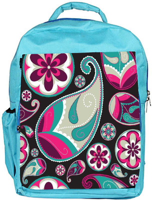 

Snoogg Eco Friendly Canvas Dark Abstract Pattern Designer Backpack Rucksack School Travel Unisex Casual Canvas Bag Bookbag Satchel 5 L Backpack(Blue)