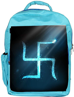 

Snoogg Eco Friendly Canvas Greeting Card For Diwali Celebration In India Backpack Rucksack School Travel Unisex Casual Canvas Bag Bookbag Satchel 5 L Backpack(Blue)