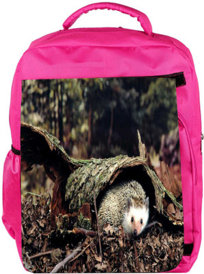 

Snoogg Eco Friendly Canvas Animal Under Tree Designer Backpack Rucksack School Travel Unisex Casual Canvas Bag Bookbag Satchel 5 L Backpack(Pink)