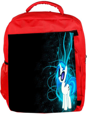 

Snoogg Eco Friendly Canvas Dj Vinyl Scratch Designer Backpack Rucksack School Travel Unisex Casual Canvas Bag Bookbag Satchel 5 L Backpack(Red)