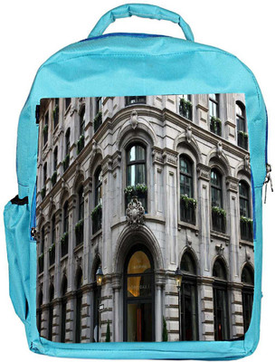 

Snoogg Eco Friendly Canvas Hotel Gault Designer Backpack Rucksack School Travel Unisex Casual Canvas Bag Bookbag Satchel 5 L Backpack(Blue)