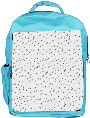 

Snoogg Eco Friendly Canvas Fly Sky Backpack Rucksack School Travel Unisex Casual Canvas Bag Bookbag Satchel 5 L Backpack(Blue)