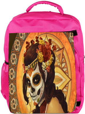 

Snoogg Eco Friendly Canvas Tribal Chic Backpack Rucksack School Travel Unisex Casual Canvas Bag Bookbag Satchel 5 L Backpack(Pink)