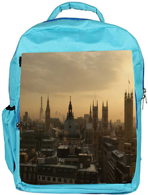 

Snoogg Eco Friendly Canvas Israel City Designer Backpack Rucksack School Travel Unisex Casual Canvas Bag Bookbag Satchel 5 L Backpack(Blue)