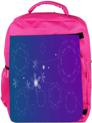 

Snoogg Eco Friendly Canvas Red Small Umbrella Designer Backpack Rucksack School Travel Unisex Casual Canvas Bag Bookbag Satchel 5 L Backpack(Pink)