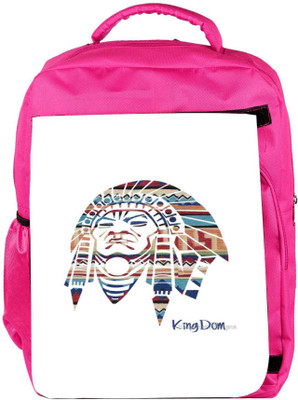 

Snoogg Eco Friendly Canvas Red Indian Backpack Rucksack School Travel Unisex Casual Canvas Bag Bookbag Satchel 5 L Backpack(Pink)