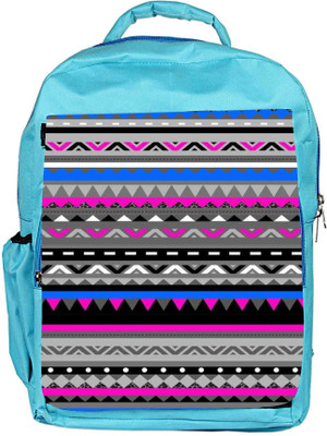 

Snoogg Eco Friendly Canvas Aztec Digital Pattern Backpack Rucksack School Travel Unisex Casual Canvas Bag Bookbag Satchel 5 L Backpack(Blue)