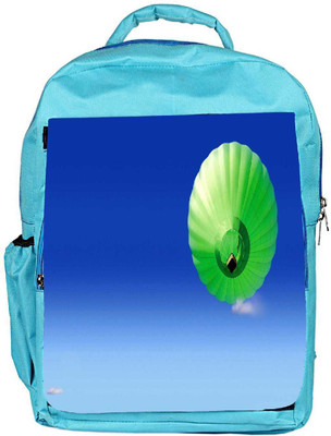 

Snoogg Eco Friendly Canvas Green Parachute Balloons Designer Backpack Rucksack School Travel Unisex Casual Canvas Bag Bookbag Satchel 5 L Backpack(Blue)