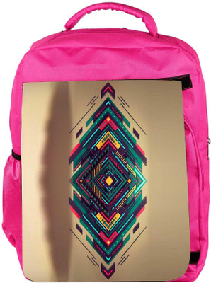 

Snoogg Eco Friendly Canvas Spiral Zoyd Backpack Rucksack School Travel Unisex Casual Canvas Bag Bookbag Satchel 5 L Backpack(Pink)