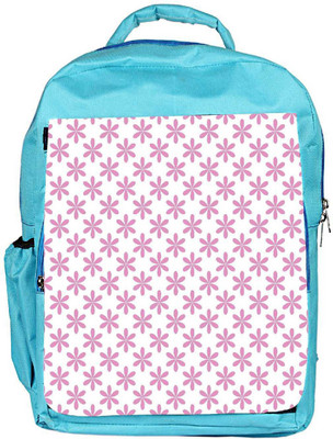 

Snoogg Eco Friendly Canvas Colorful Mixed Circles Designer Backpack Rucksack School Travel Unisex Casual Canvas Bag Bookbag Satchel 5 L Backpack(Blue)