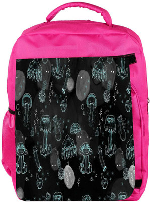 

Snoogg Eco Friendly Canvas Abstract Wallpaper Designer Backpack Rucksack School Travel Unisex Casual Canvas Bag Bookbag Satchel 5 L Backpack(Pink)