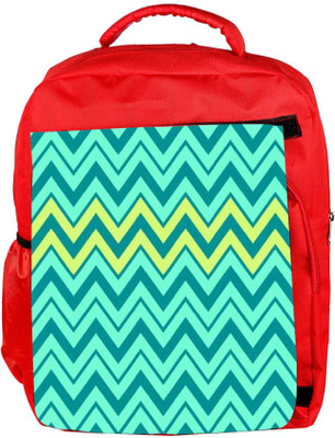 

Snoogg Eco Friendly Canvas Aqua Shades 2576 Backpack Rucksack School Travel Unisex Casual Canvas Bag Bookbag Satchel 5 L Backpack(Red)