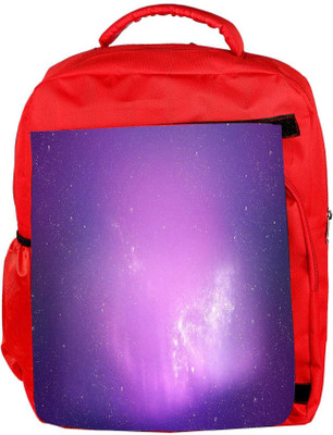 

Snoogg Eco Friendly Canvas Aurora Wallpaper Designer Backpack Rucksack School Travel Unisex Casual Canvas Bag Bookbag Satchel 5 L Backpack(Red)