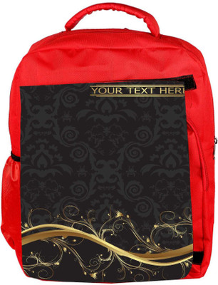 

Snoogg Eco Friendly Canvas Abstract Background Backpack Rucksack School Travel Unisex Casual Canvas Bag Bookbag Satchel 5 L Backpack(Red)