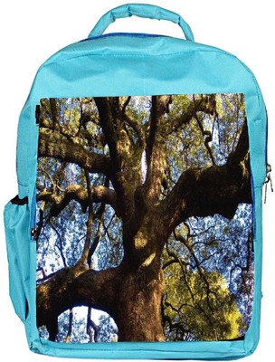 

Snoogg Eco Friendly Canvas Multiple Branched Tree Designer Backpack Rucksack School Travel Unisex Casual Canvas Bag Bookbag Satchel 5 L Backpack(Blue)
