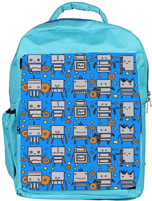 

Snoogg Eco Friendly Canvas System Digit Pattern Backpack Rucksack School Travel Unisex Casual Canvas Bag Bookbag Satchel 5 L Backpack(Blue)