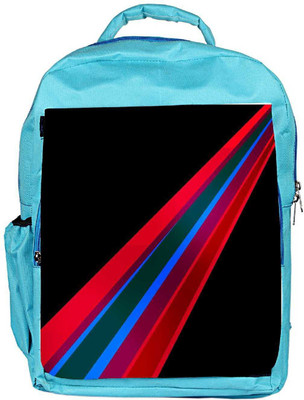 

Snoogg Eco Friendly Canvas Red Path Designer Backpack Rucksack School Travel Unisex Casual Canvas Bag Bookbag Satchel 5 L Backpack(Blue)