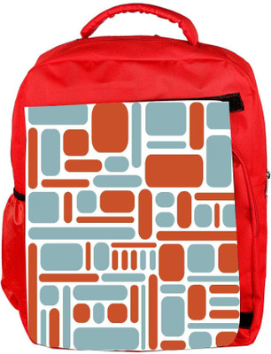 

Snoogg Eco Friendly Canvas Multicolor Floral Designer Backpack Rucksack School Travel Unisex Casual Canvas Bag Bookbag Satchel 5 L Backpack(Red)