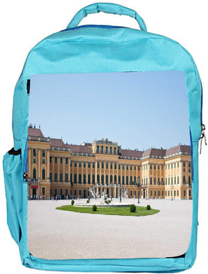 

Snoogg Eco Friendly Canvas Yellow Palace Designer Backpack Rucksack School Travel Unisex Casual Canvas Bag Bookbag Satchel 5 L Backpack(Blue)
