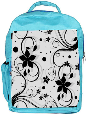 

Snoogg Eco Friendly Canvas Seamless Floral Pattern Abstract Background Backpack Rucksack School Travel Unisex Casual Canvas Bag Bookbag Satchel 5 L Backpack(Blue)