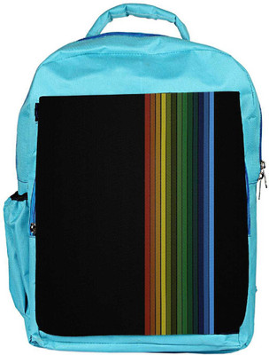 

Snoogg Eco Friendly Canvas Simple Lines Vector Designer Backpack Rucksack School Travel Unisex Casual Canvas Bag Bookbag Satchel 5 L Backpack(Blue)